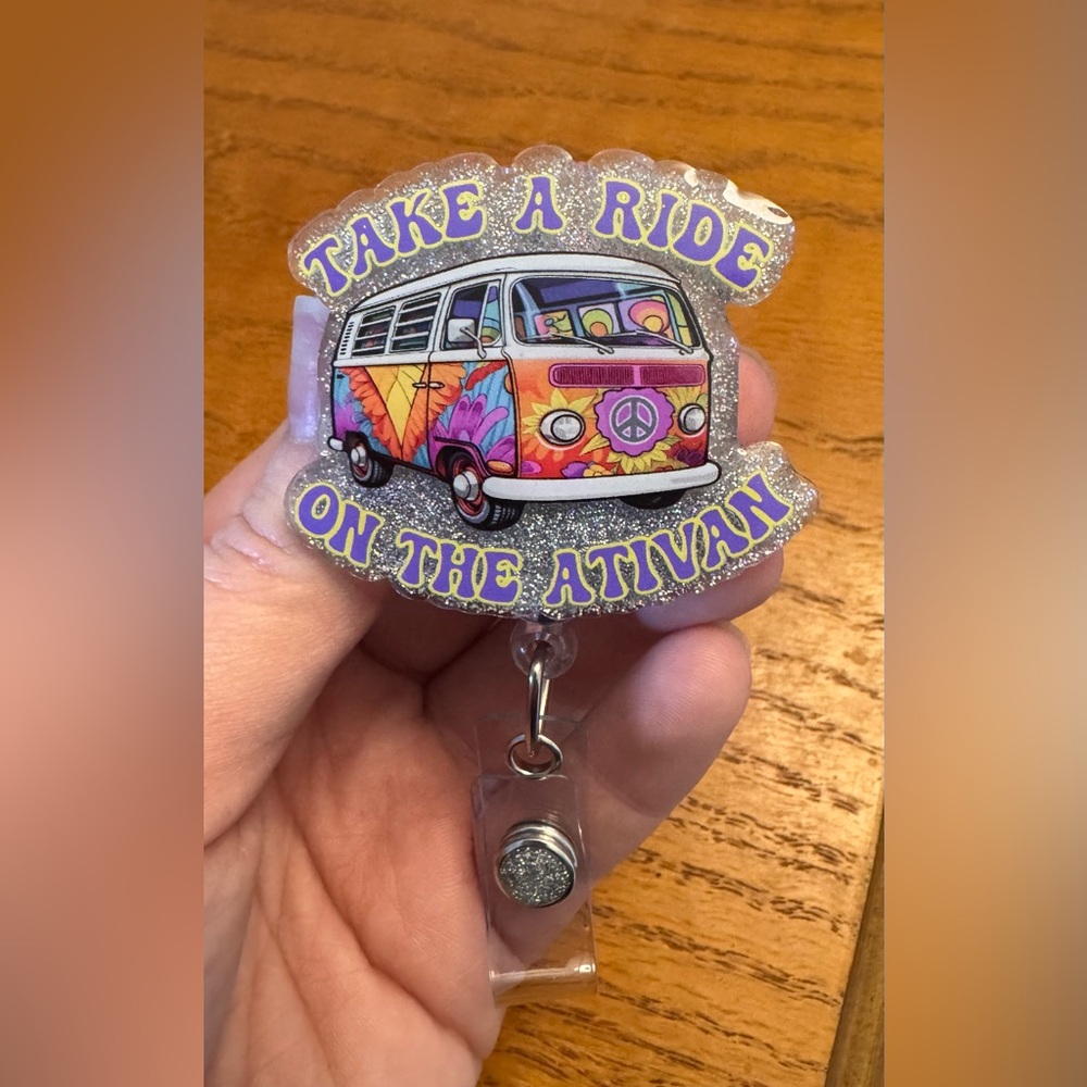 Take a Ride Retractable Badge Reel
